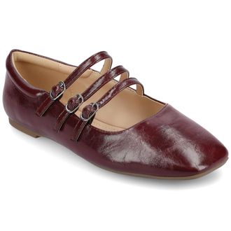 Journee Collection Women & apos;s Darlin Medium and Wide Width Dress Flats