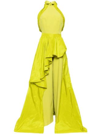 Saiid Kobeisy Detachable Overskirt Sleeveless Jumpsuit