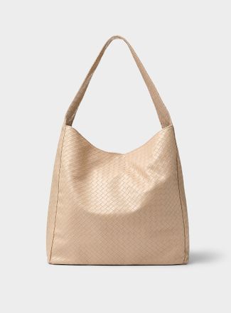 Simons Womens Basketweave tote bag