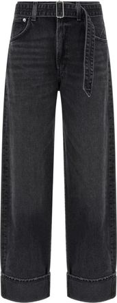 A Gold E Jeans - Dames - Loose Fit Jeans - Zwart - W29 - Jeans
