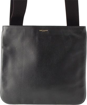 Saint Laurent Pre-owned Saint Laurent Grain De Poudre Flat Crossbody Ladies ZVUKLV9R2THAUAHA