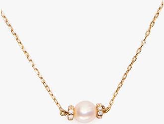 Kate Spade New York Kate Spade Fine Meant To Be Pearl & Diamond Pendant