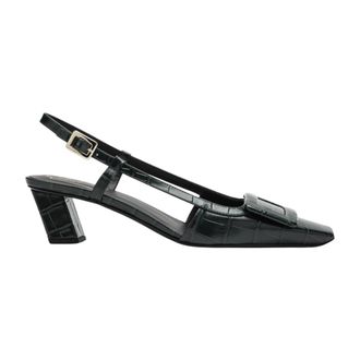 Roger Vivier Zapatos de sal&oacute;n destalonados Belle Vivier 45 - Shoes - Mujer - Verde - 36 EU