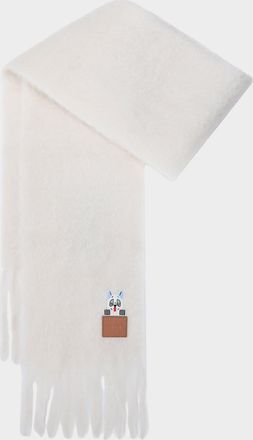 Loewe x Louis Wain Mohair and Wool Blend Scarf