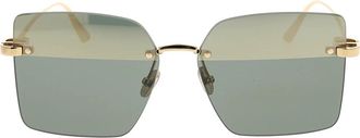 Dior Stijlvolle zonnebril voor modieuze uitstraling - Dames - Zonnebrillen - Geel - ONE Size - Accessoires