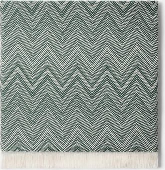 Missoni Timmy Zigzag wool throw