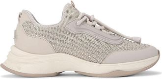 Kurt Geiger Kelsie Knit Gem Fabric Trainers