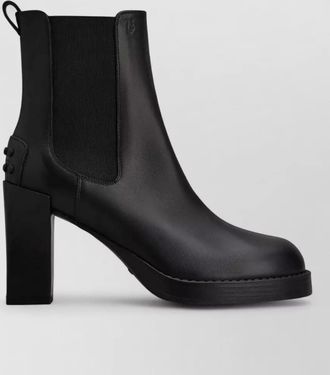 Tod's leather chelsea boots