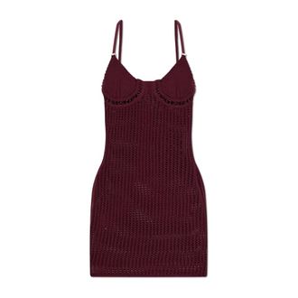 The Attico Short Dresses, female, Red, Size: 2XS Il Primo Bagno Mini Dress