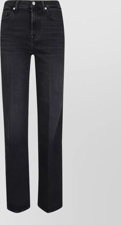 7 For All Mankind denim high-rise flared jeans