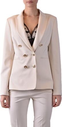 Pinko Pink Double-Breasted Blazer