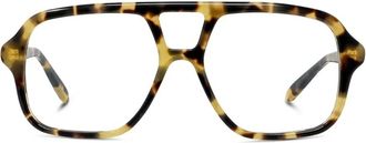 Loewe Gafas de piloto cuadradas Slim Havana - Accessories - Mujer - Multicolor - ONE SIZE