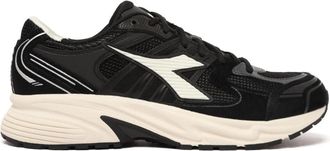 Diadora Mythos Star Sneakers - Heren - Sneakers - Zwart - 42 1/2 EU - Leer - Schoenen