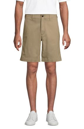 Lands End Knockabout 9 Comfort Waist Classic Fit Chino Short in Desert Tan at Nordstrom, Size 44 X 9