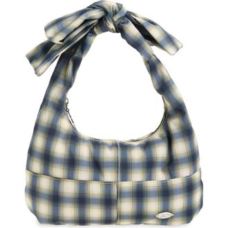 Damson Madder Roo Check Tie Shoulder Bag in Multi at Nordstrom