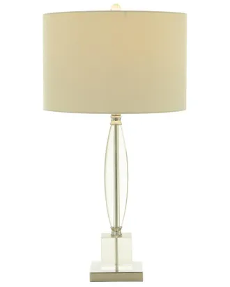CosmoLiving by Cosmopolitan Cosmoliving By Cosmopolitan Glam Crystal White Table Lamp