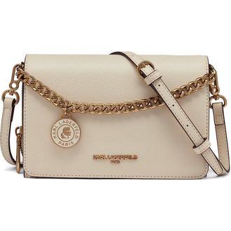 Karl Lagerfeld Lourdes Crossbody in Brie at Nordstrom