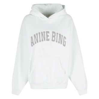 Anine Bing Hoodies, female, Green, Size: 2XS Harvey Sweatshirt