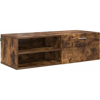 vidaXL Vidaxl - tv Cabinet Smoked oak 100.5 x 39 x 30 cm Engineered wood