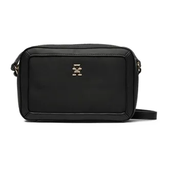 Tommy Hilfiger Stylish Shoulder Bag with Zipper Closure - female - Tommy Hilfiger - Cross Body Bags - Black - ONE SIZE - Bags
