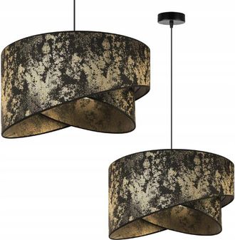 OEM L&aacute;mpara Colgante, L&aacute;mpara De Techo, Pantalla, Patr&oacute;n Dorado