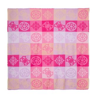 Guess Scarves, female, Multicolor, Size: ONE SIZE Logo Print Scarf