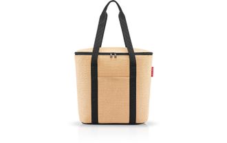 Reisenthel Einkaufskorb REISENTHEL Thermoshopper Pop, Damen, beige (beige, schwarz), Polyester, Einkaufsk&ouml;rbe Einkaufskorb
