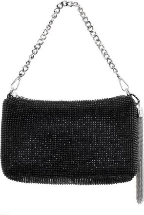 Nina Lorne Embellished Convertible Shoulder Bag in Black at Nordstrom