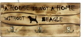 OEM Beagle - Percha Con Perro, Expositor De Medallas, Decoraci&oacute;n Del Hogar De Art-dog
