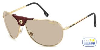 Carrera C SPORT 18/S 0NZ/8J Mens Sunglasses Gold Size 63