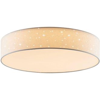 Lindby Lindby - led Ceiling Lightdimmable Ellamina made of Textile for Living Room & Dining Room