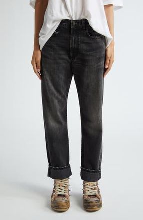R13 Boyfriend Jeans in Alton Black at Nordstrom Rack, Size 27