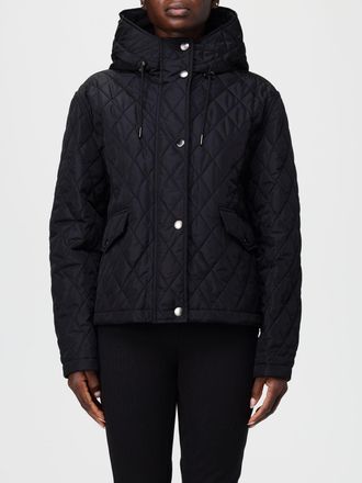 Burberry Giubbotto con cappuccio Burberry in nylon trapuntato