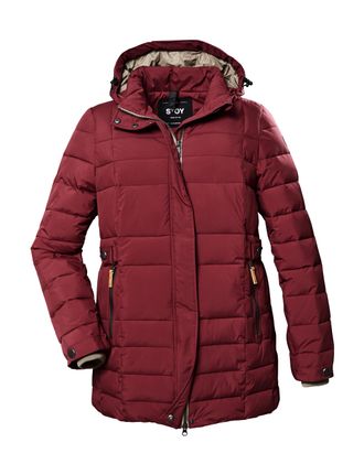Stoy Steppjacke STOY STW 6 WMN QLTD JCKT, Damen, Gr. 44, rot (weinrot), Oberstoff: 100% Polyester, Futter: 100% Polyester, Wattierung: 100% Polyester, Jack