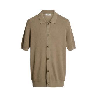 Ferrante 55R29615 480 Polo Shirt - male - Ferrante - Polo Shirts - Brown - L - Tops