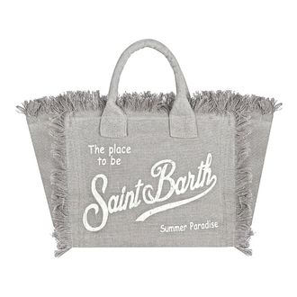 MC2 Saint Barth Tote Bags, female, Beige, Size: ONE SIZE Borsa Grande Vanity