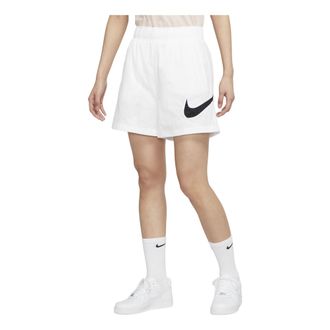 Nike (WMNS) Nike Sportswear Essential High-Rise Woven Shorts White Black DM6740-100