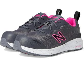 New Balance Womens New Balance Logic Sneakers Gray Composite Toe Work Shoes HAWK167