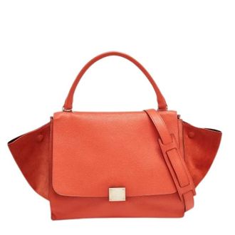 Celine Pre-owned Handbags, female, Orange, Size: ONE SIZE Pre-owned Vintage Handbag