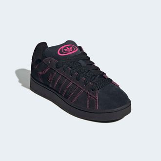 adidas Sneaker ADIDAS ORIGINALS CAMPUS 00S, Damen, Gr. 38,5, schwarz (shock pink, shock pink, core schwarz), Leder, Schuhe Sneaker