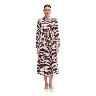 Marc Aurel Dames, Jurken, Veelkleurig, Maat: XL Viscose