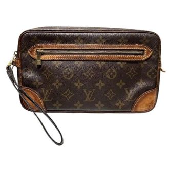 Louis Vuitton Pre-owned Vintage Monogram Clutch - - Pre-owned - Donna - Marrone - ONE SIZE