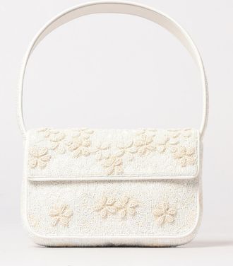 Staud Borsa Tommy Staud in raso con perline ricamate e fiori