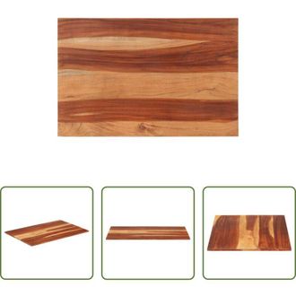 vidaXL vidaXL Tavolo in acacia - Piano Tavolo in Legno Massello di Acacia 15-16 mm 60x90 cm