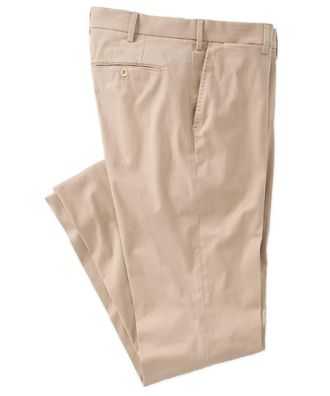 Ballin Mens Xtreme Comfort Sateen Casual Pants In Khaki