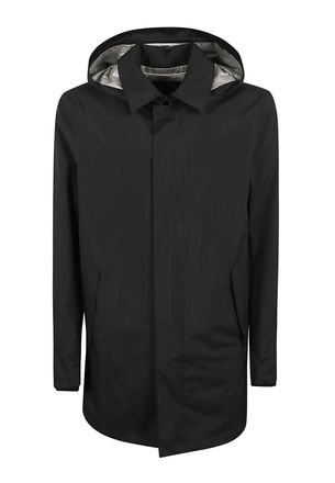 Herno Technical Hooded Performance Raincoat