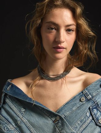 Lucky Brand Shiny Statement Necklace