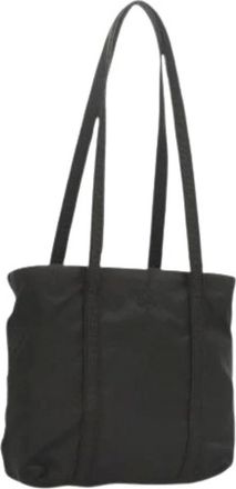 Prada Pre-owned Tote Bags, female, Black, Size: ONE SIZE Pre-owned Vintage Shoulder Bag