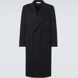 Umit Benan President double-breasted cashmere coat