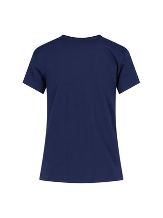 Polo Ralph Lauren Womens T-Shirts And Polos Blue Cotone